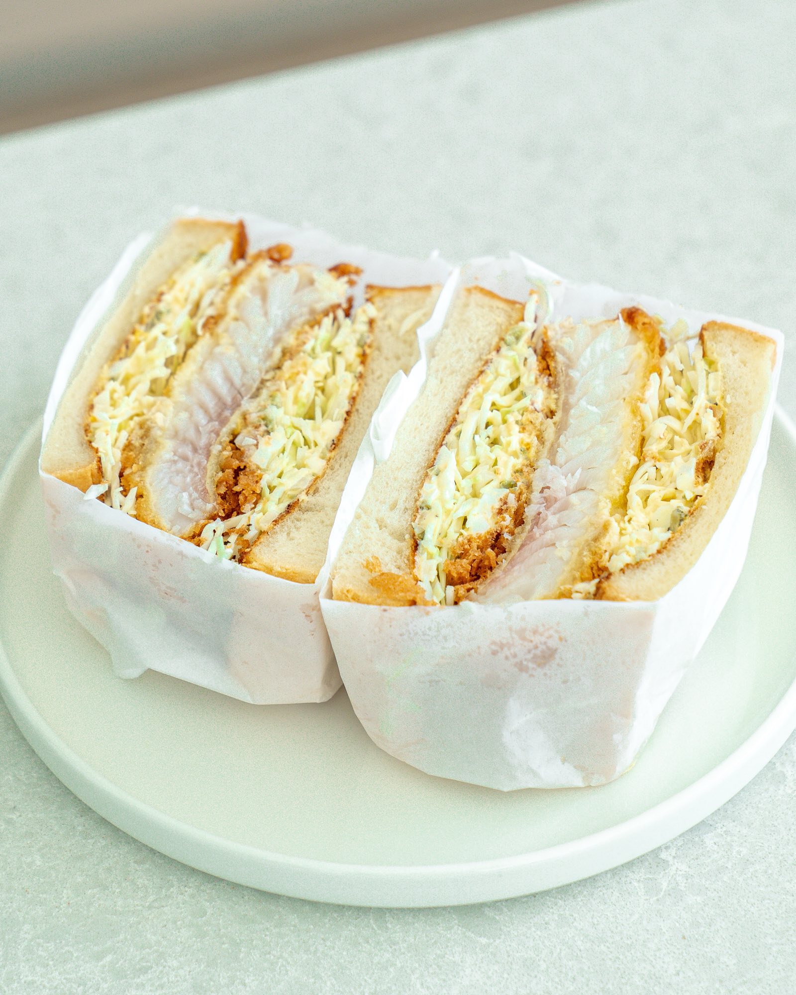 Cod katsu sando cross-section